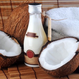 Coconut and massage oil